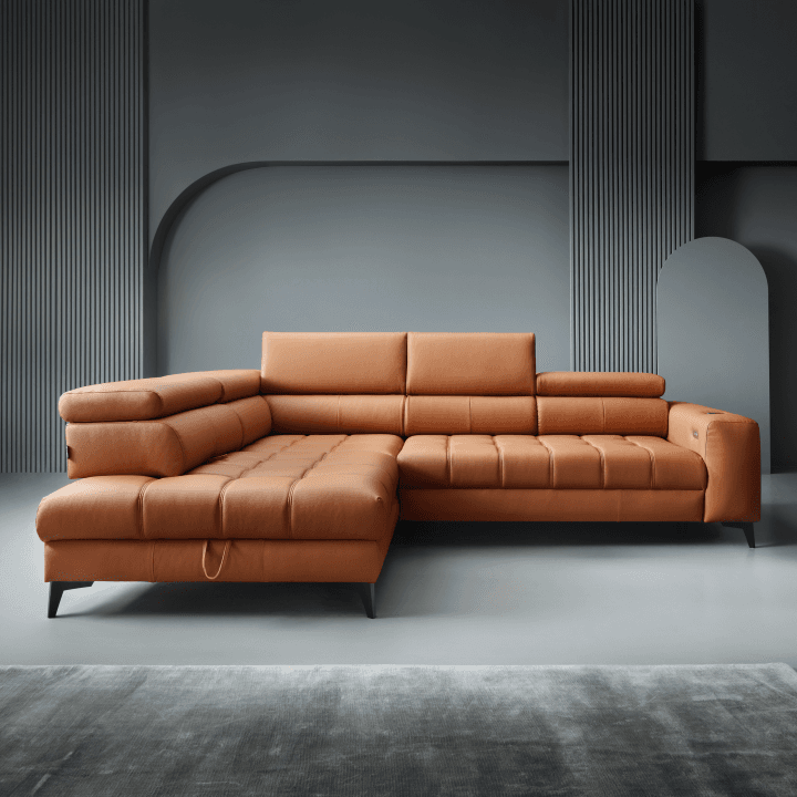 Narożnik Baggio skóra naturalna - zdjęcie 2