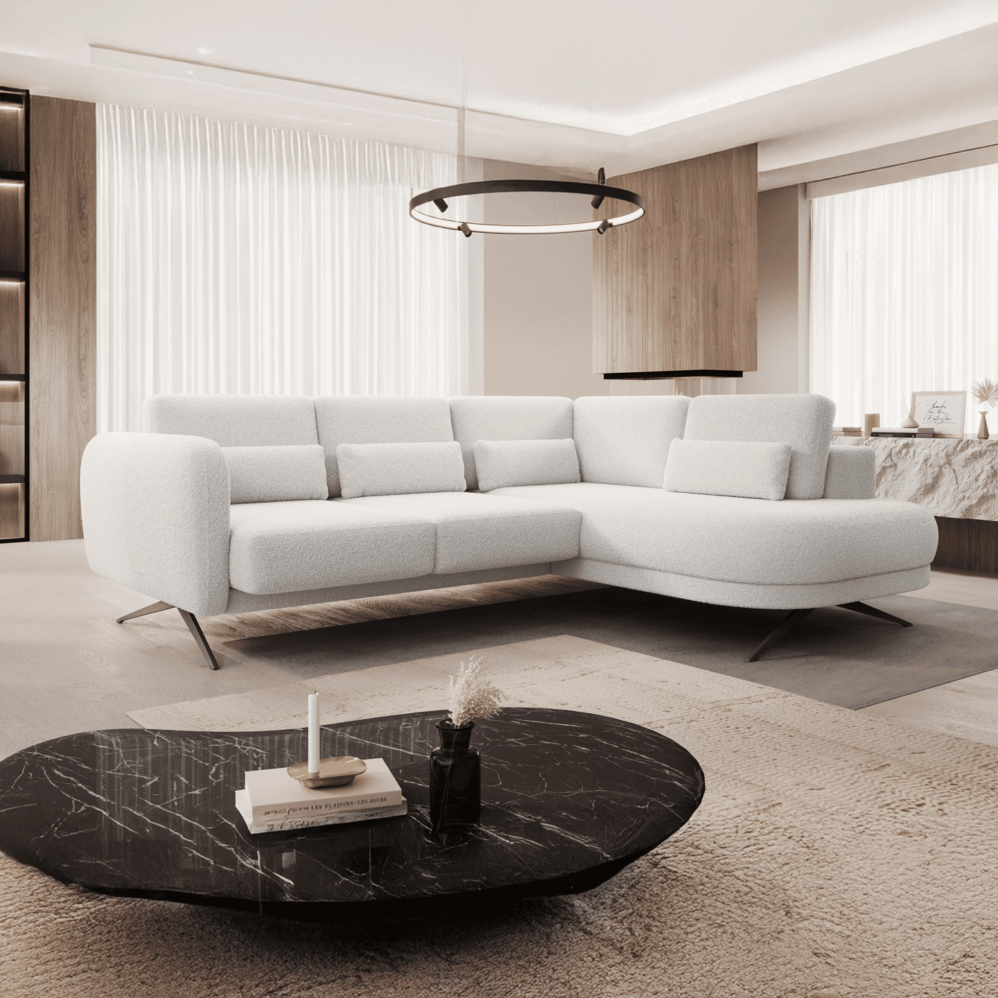 Narożnik elektryczny Ilusio L