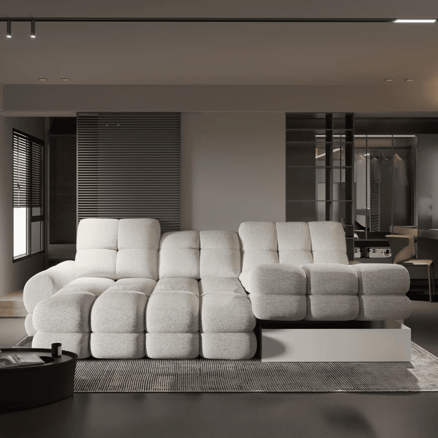 Narożnik Tollo mini WERSAL - nowoczesny, Aphordite 21