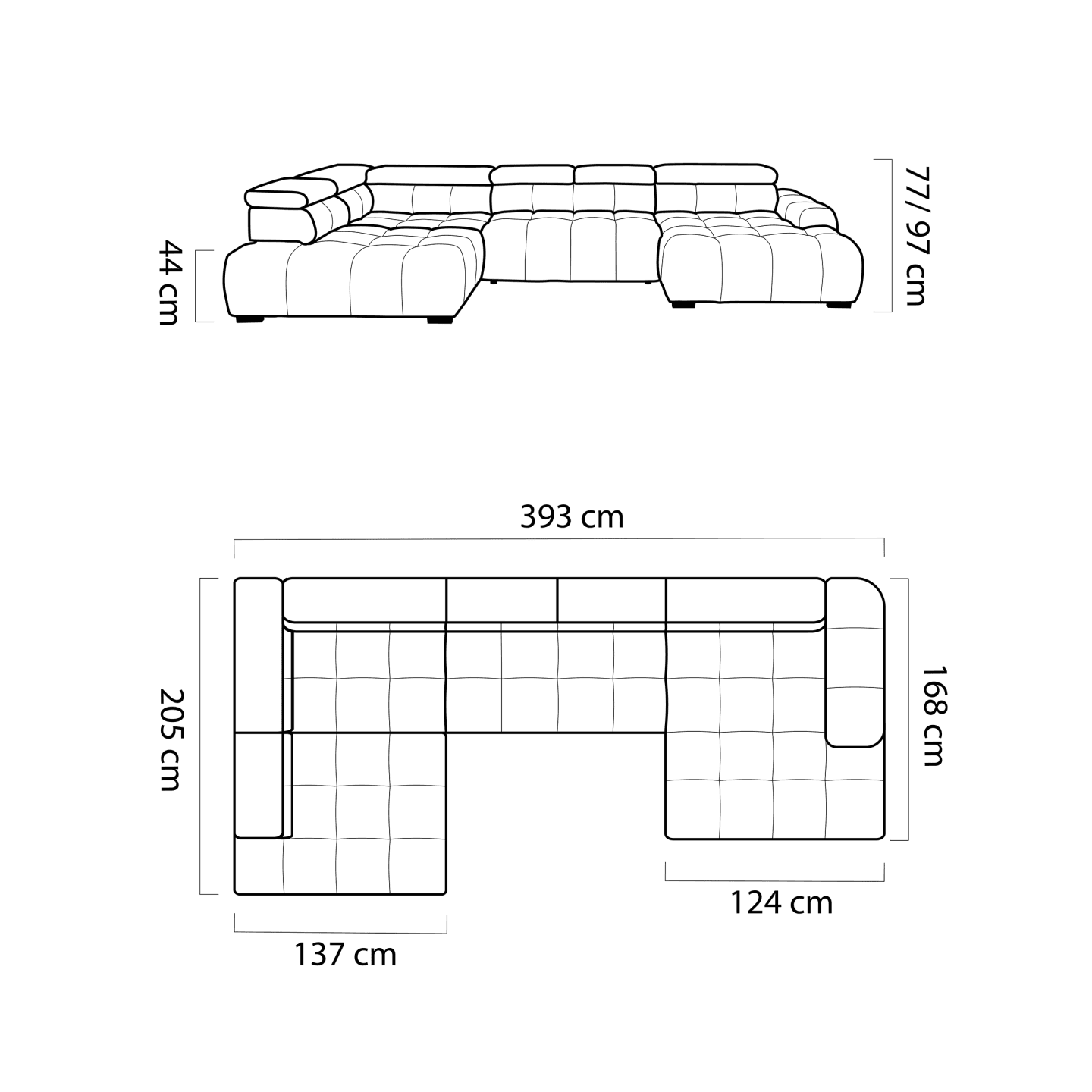WERSAL Narożnik Bull XL