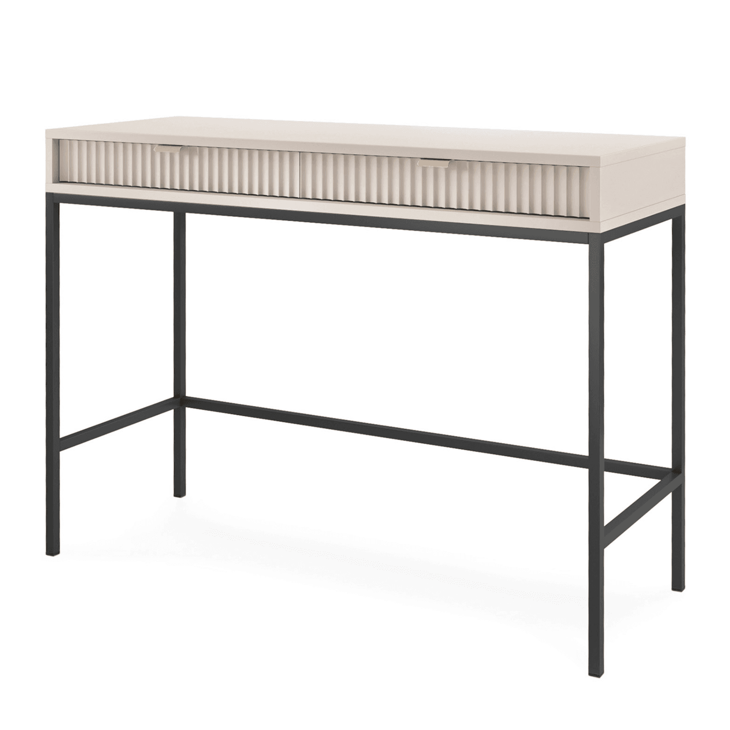 Toaletka Crow 104 cm kaszmir + czarny stelaż