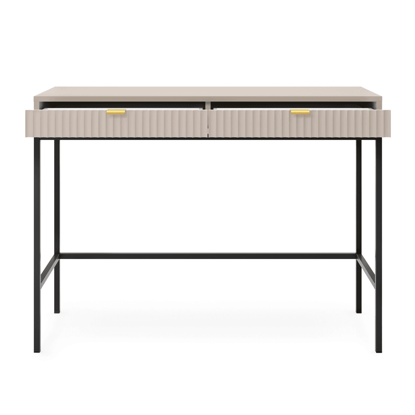 Toaletka Crow 104 cm kaszmir + czarny stelaż