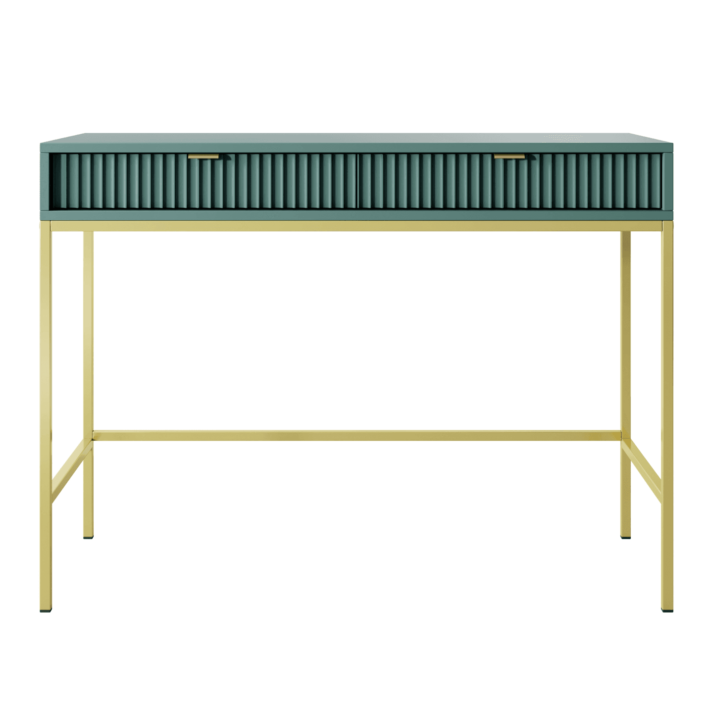 Toaletka Crow 104 cm labrador + złoty stelaż