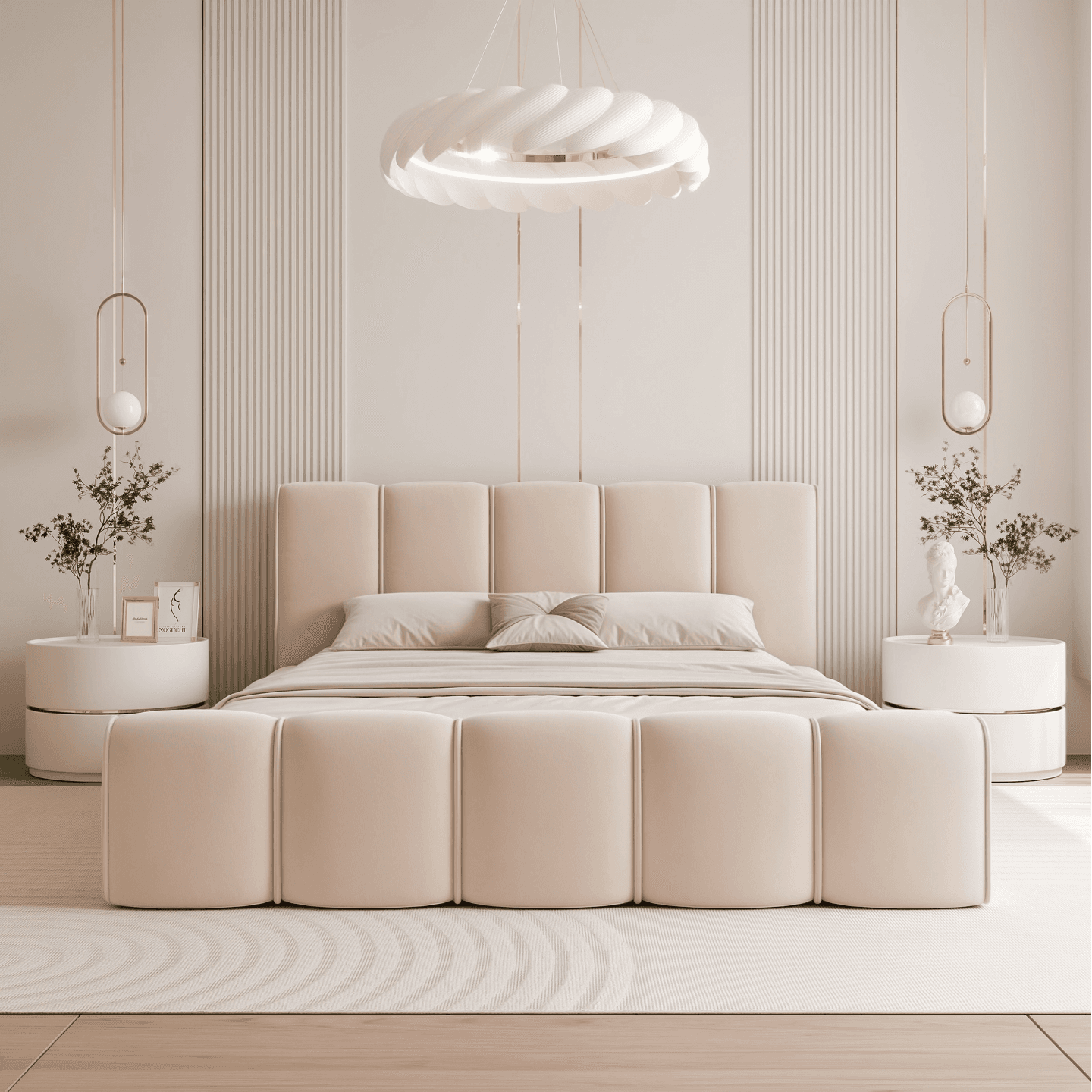 Łóżko tapicerowane Teddy