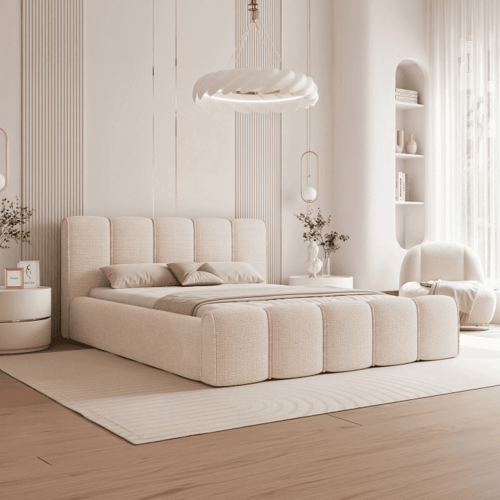 Łóżko tapicerowane Teddy - zdjęcie 2