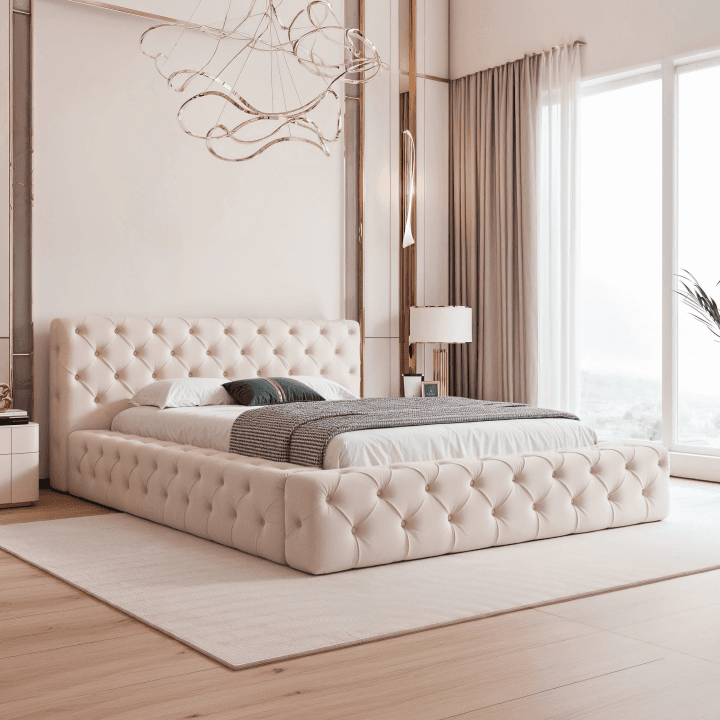 Łóżko tapicerowane Royal Glamour - zdjęcie 2