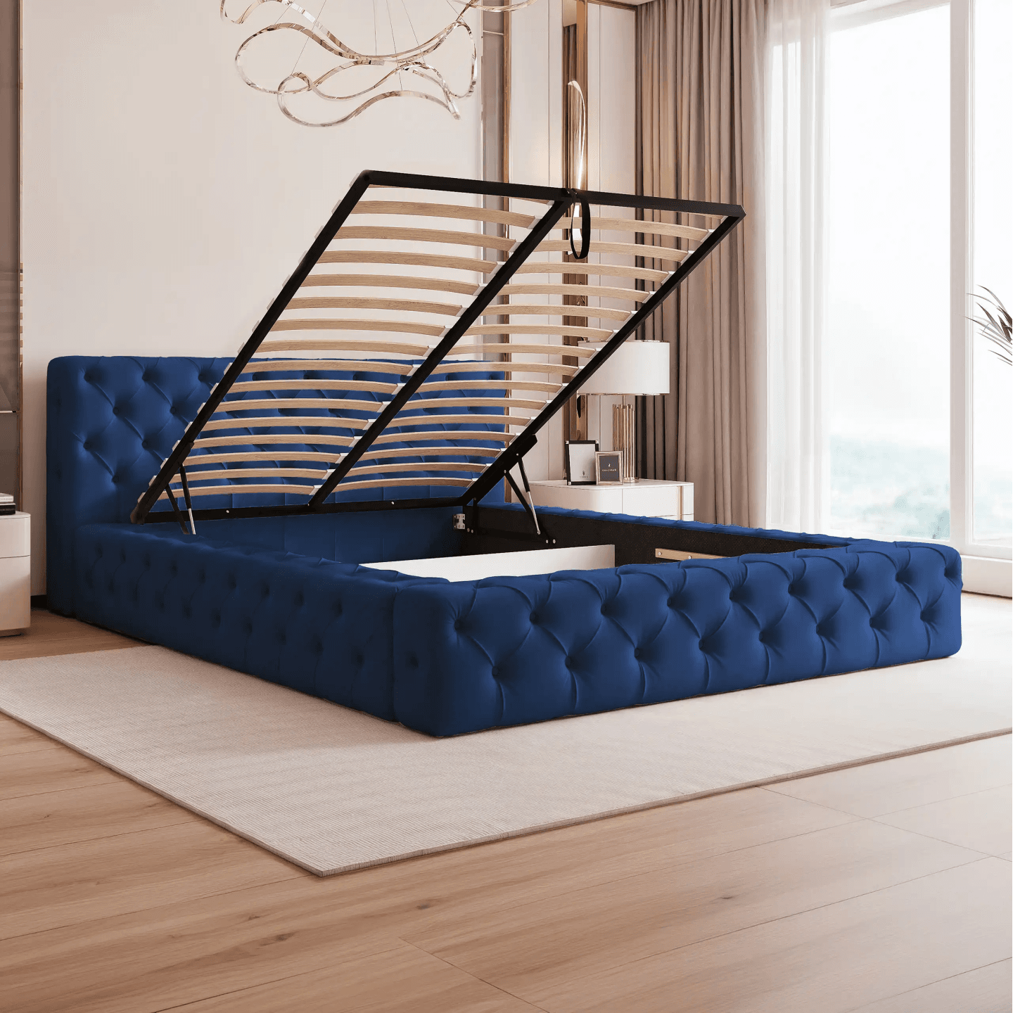 Łóżko tapicerowane Royal Glamour