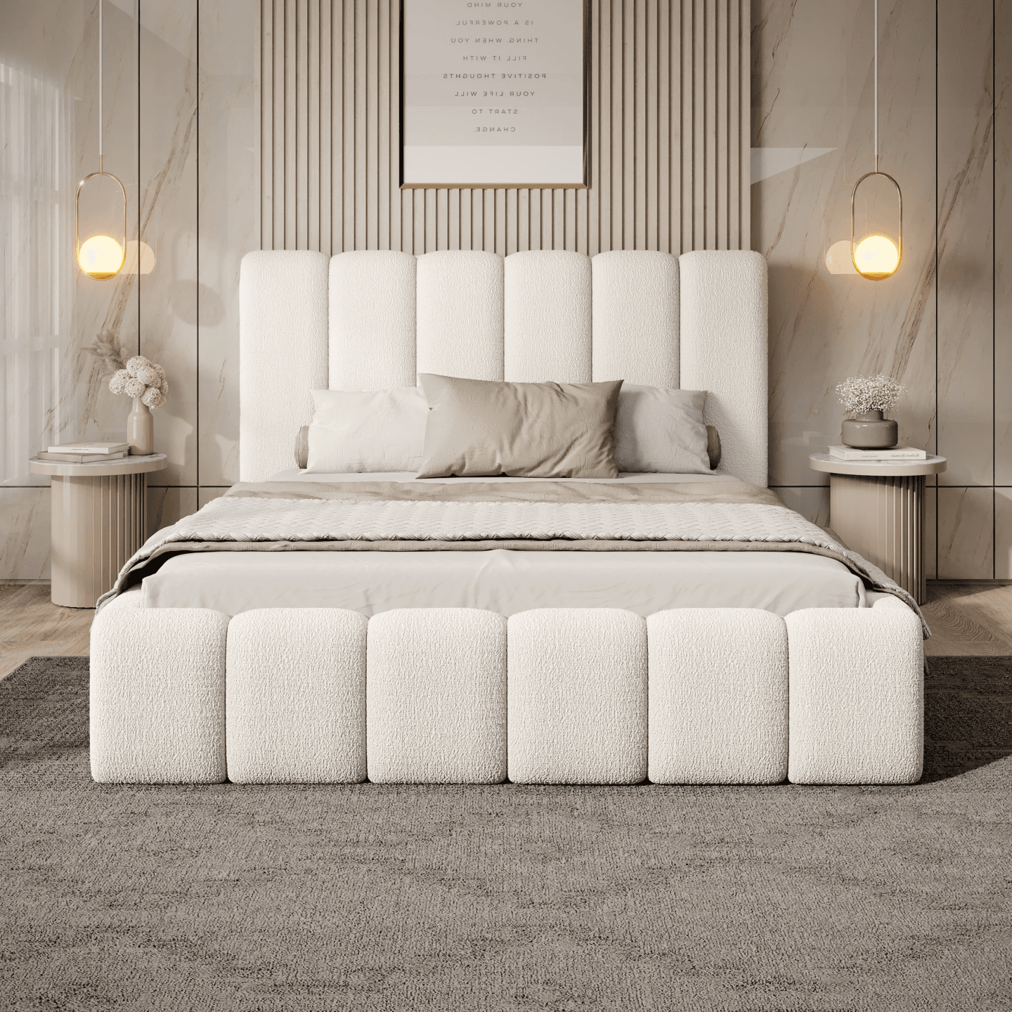 Łóżko tapicerowane Otello