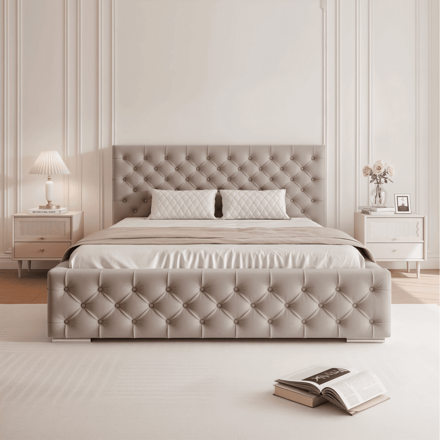 Łóżko tapicerowane Veloria