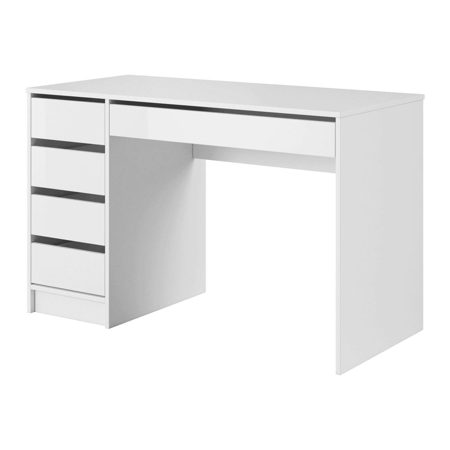 Biurko narożne Leo 120 cm Białe