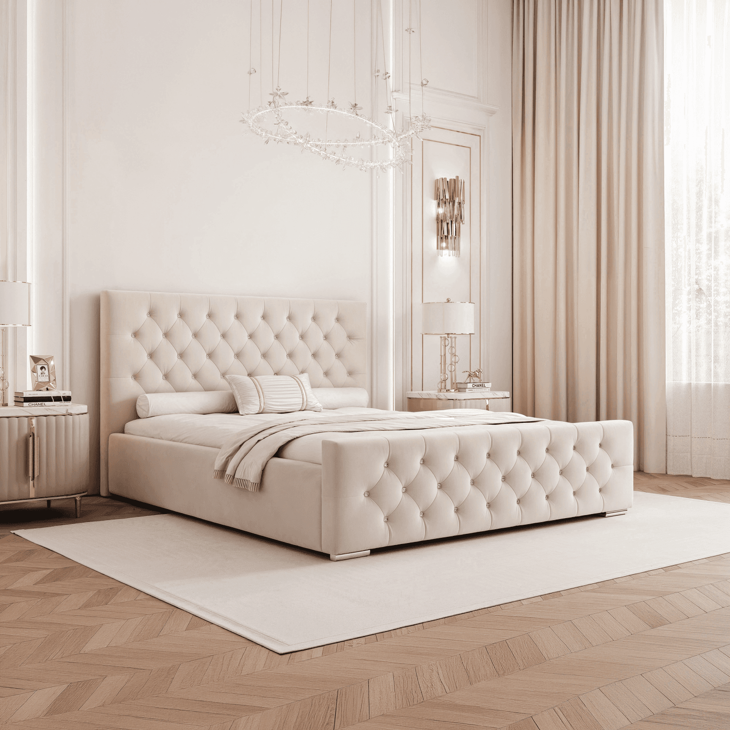 Łóżko tapicerowane Aurelia - zdjęcie 2