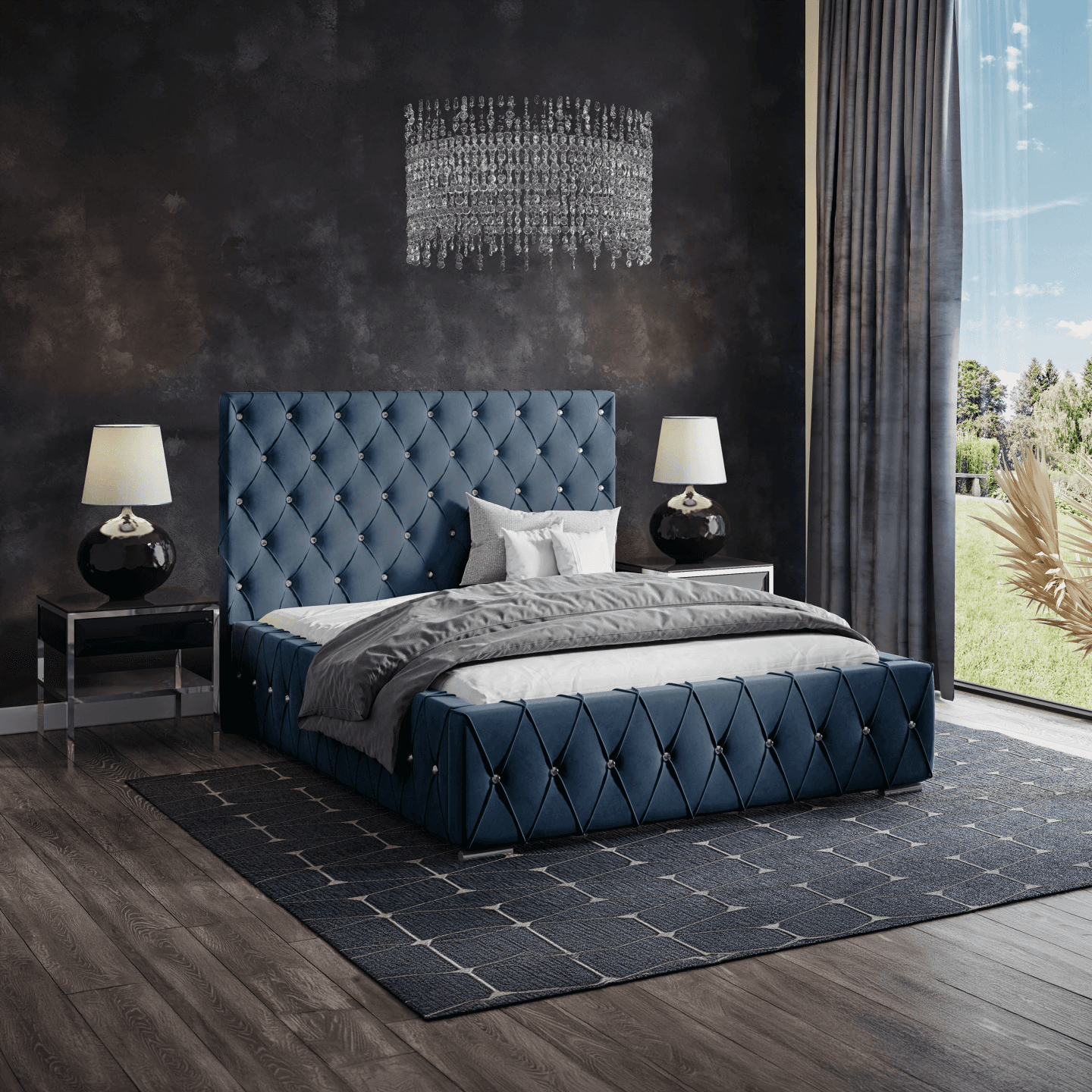 Łóżko Tapicerowane Rimini