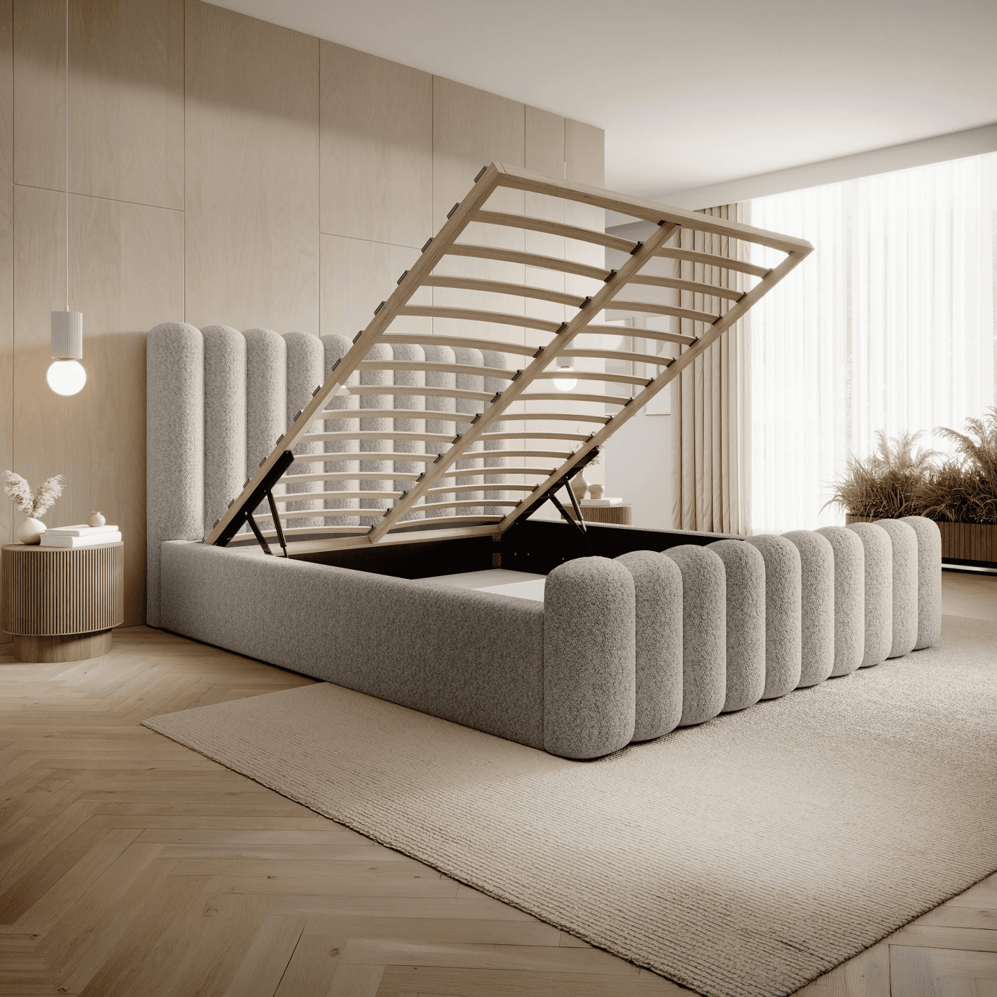 Łóżko Tapicerowane Linea