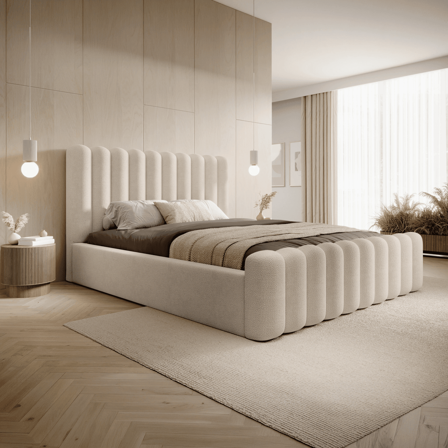 Łóżko Tapicerowane Linea