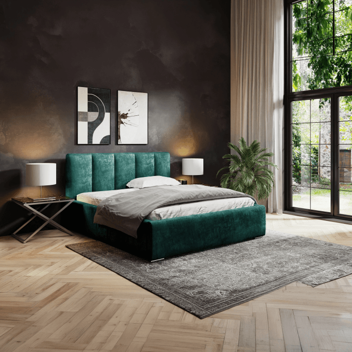Łóżko Tapicerowane Forma - zdjęcie 2