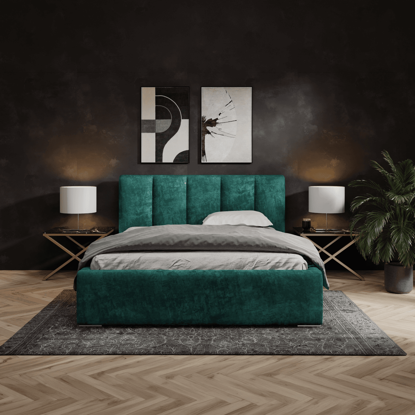 Łóżko Tapicerowane Forma