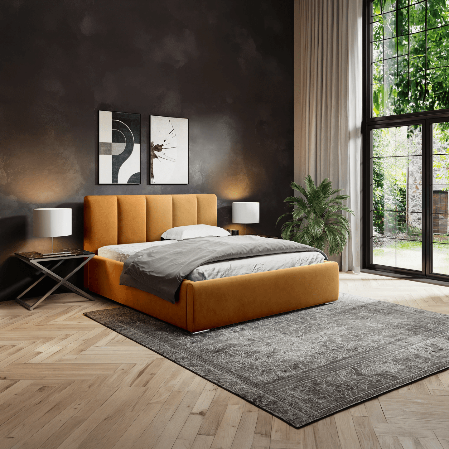 Łóżko Tapicerowane Forma