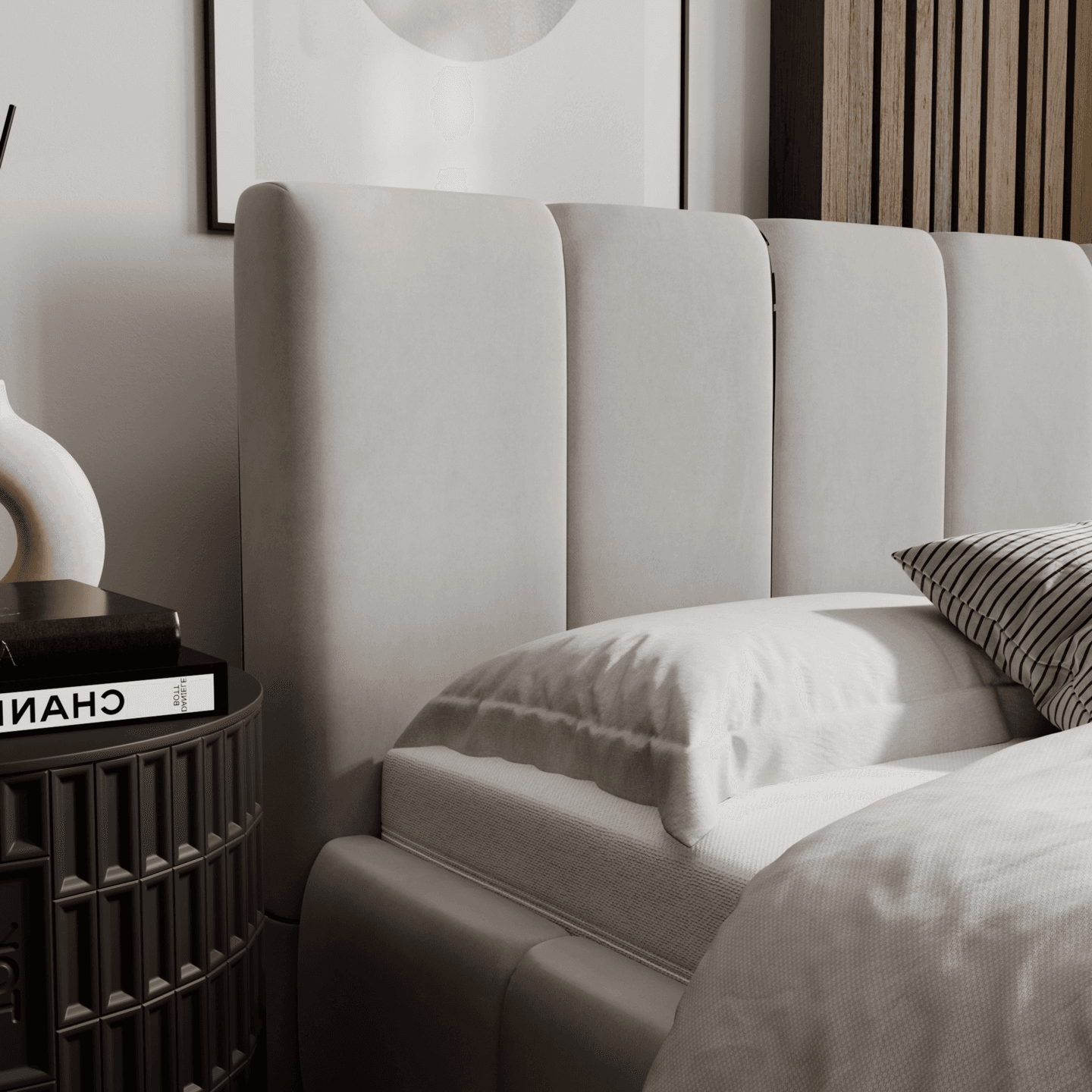 Łóżko Tapicerowane Livia