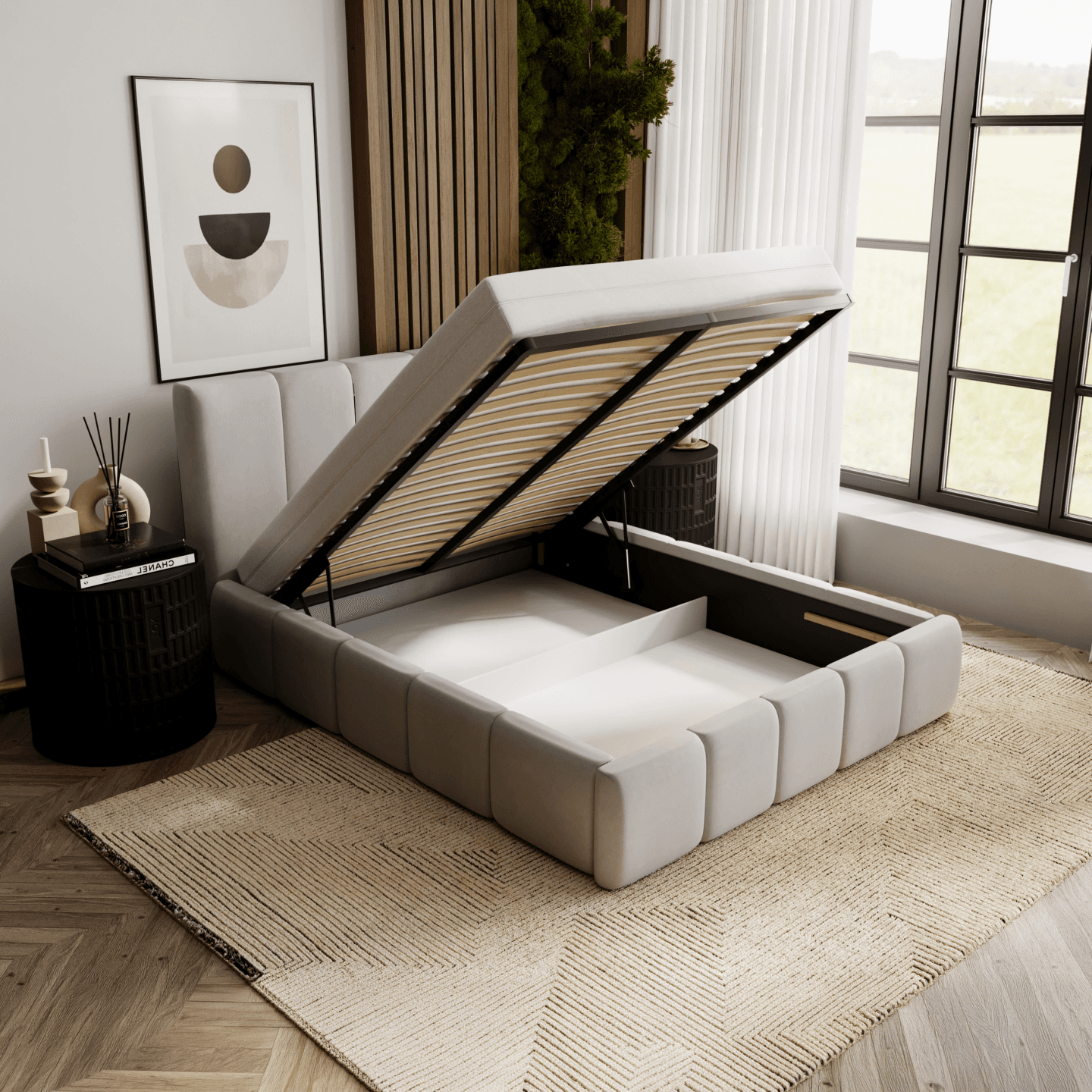 Łóżko Tapicerowane Livia