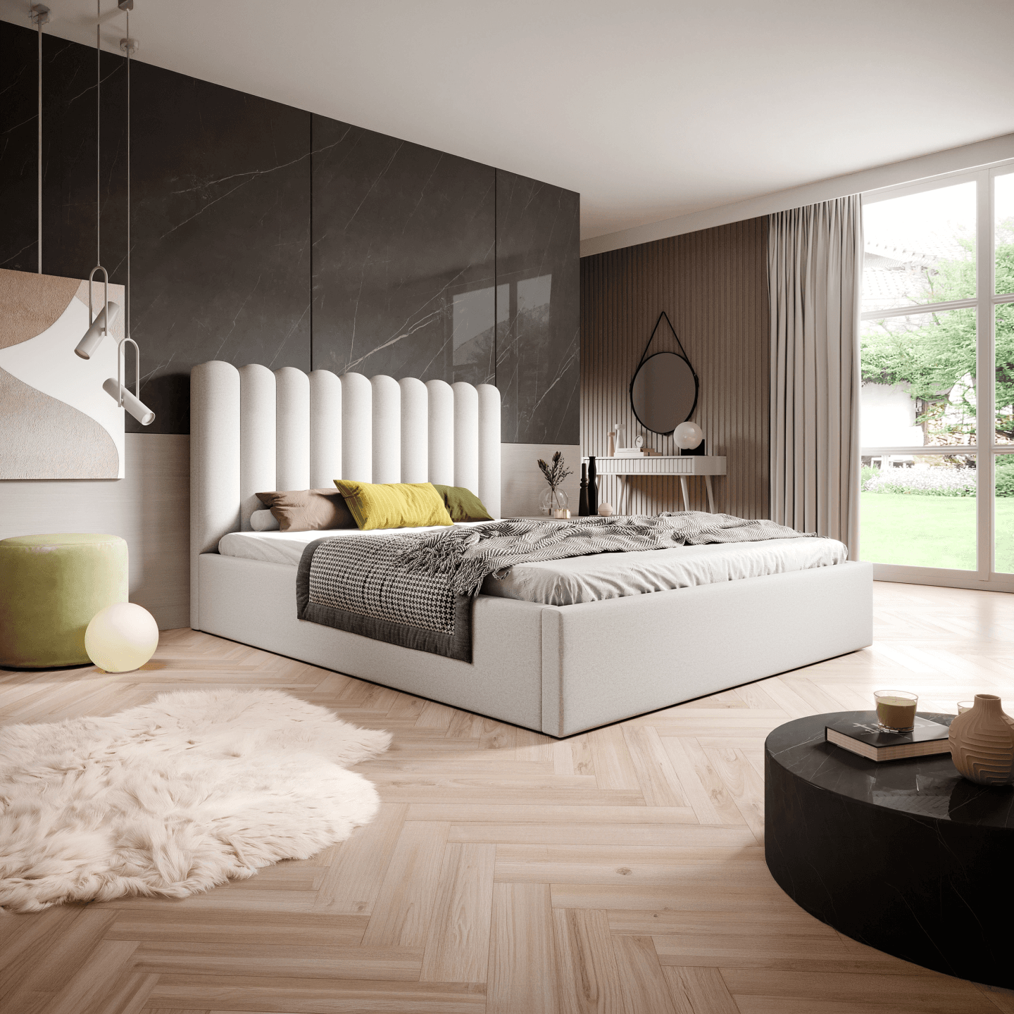 Łóżko Tapicerowane Arisa