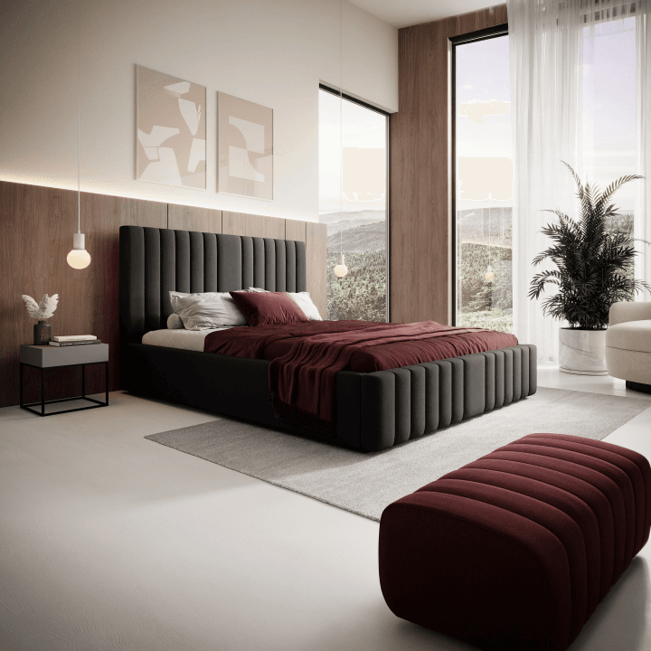 Łóżko Tapicerowane Nelia - zdjęcie 2