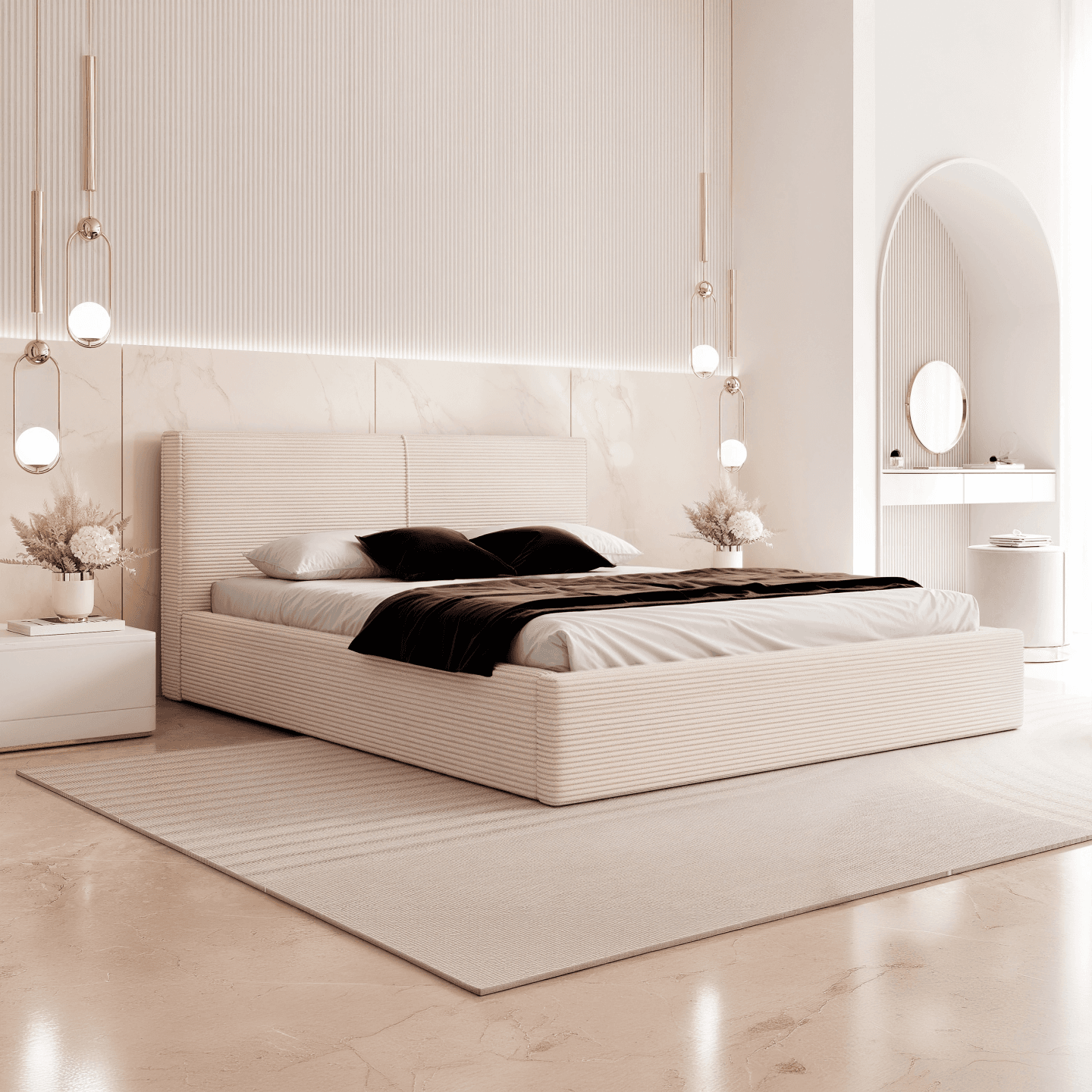 Łóżko Tapicerowane Alvio - zdjęcie 2