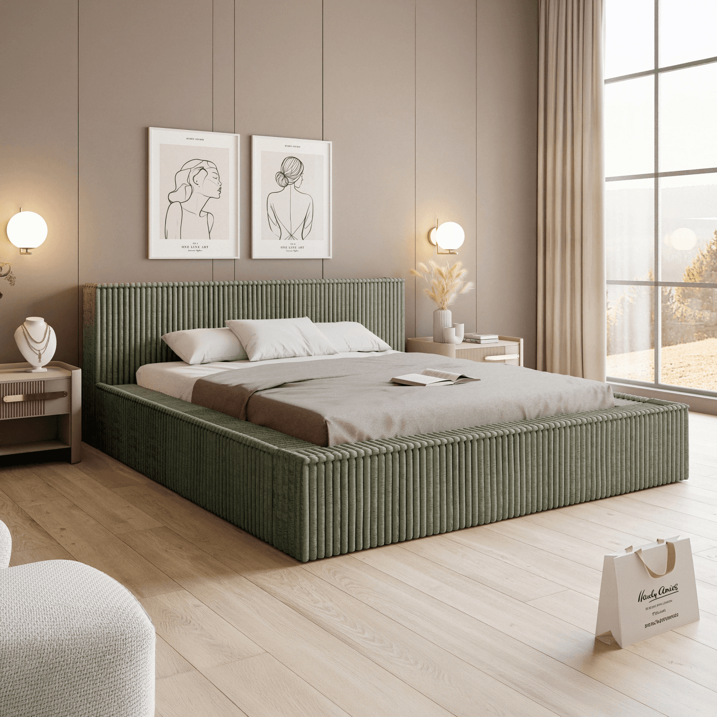 Łóżko Tapicerowane Amarone