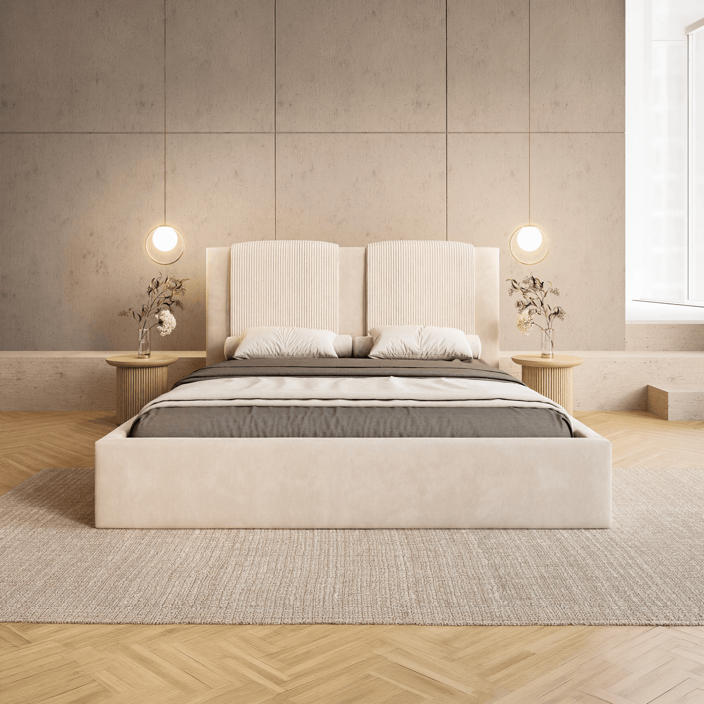 Łóżko Tapicerowane Savio