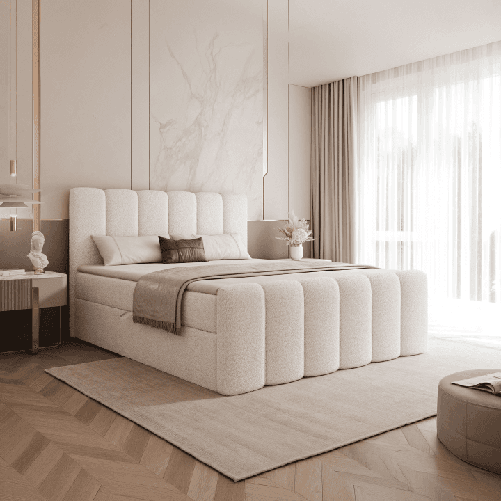 Łóżko kontynentalne Belluno - zdjęcie 2