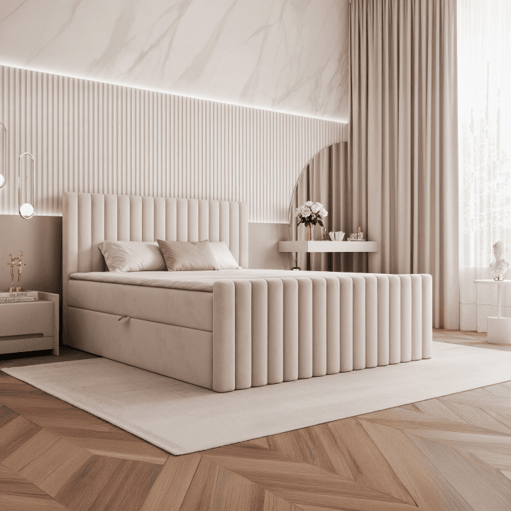 Łóżko kontynentalne Bella - zdjęcie 2