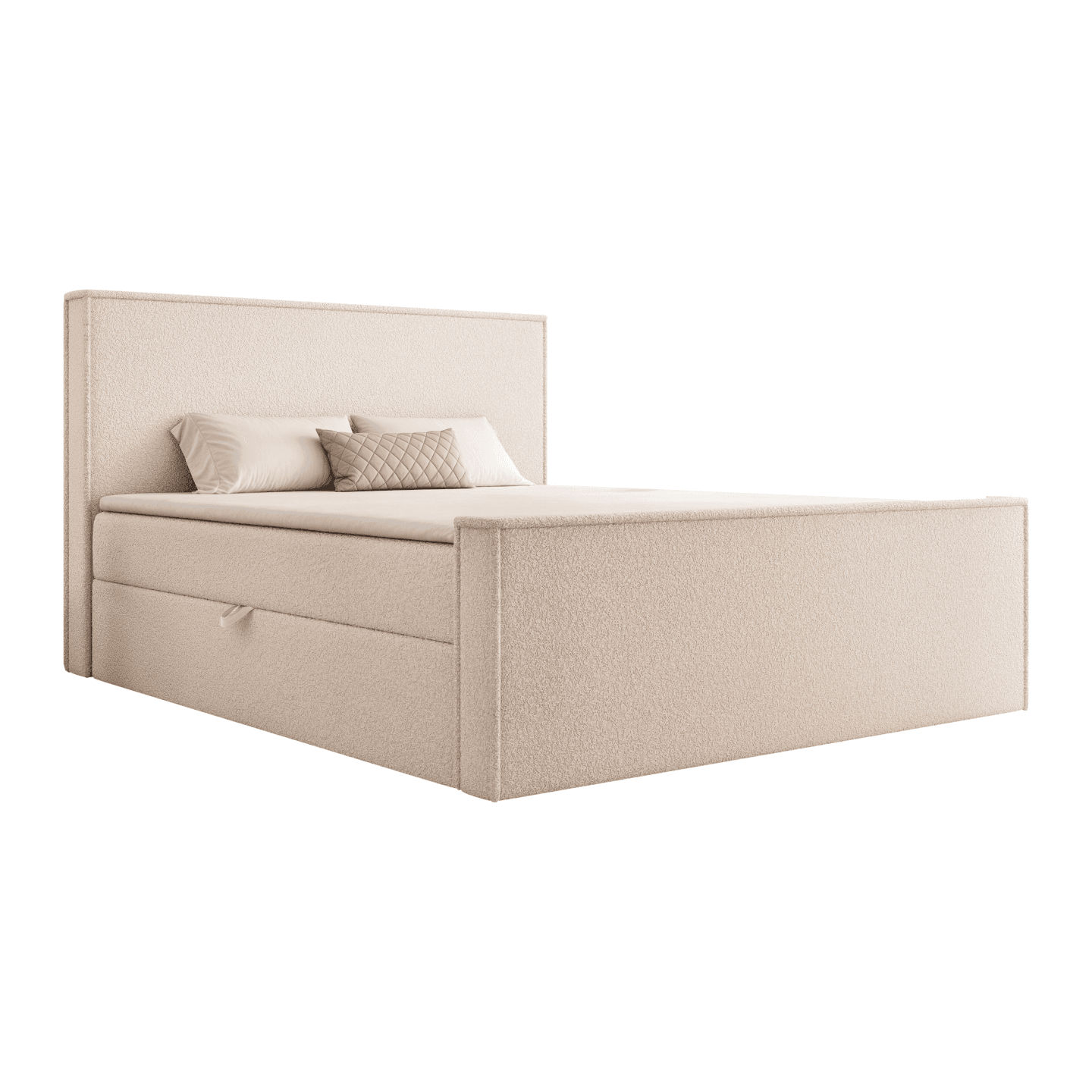 Łóżko kontynentalne Calmo