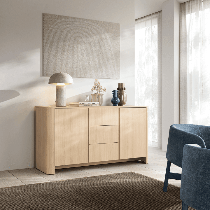 Komoda Noya 168 cm dąb vicenza - zdjęcie 2