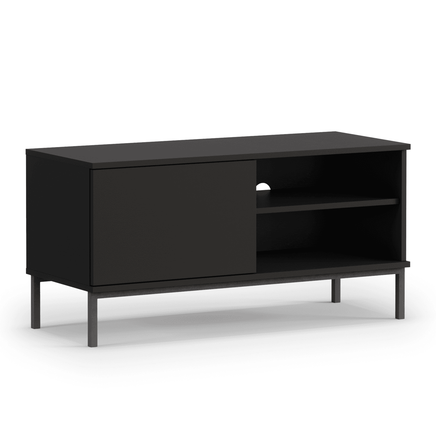 Szafka RTV Amber 101 cm Czarna