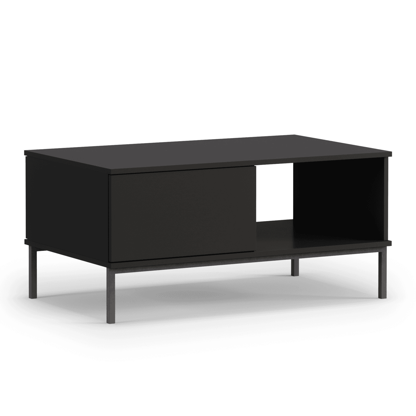 Stolik kawowy Amber 100 cm Czarny