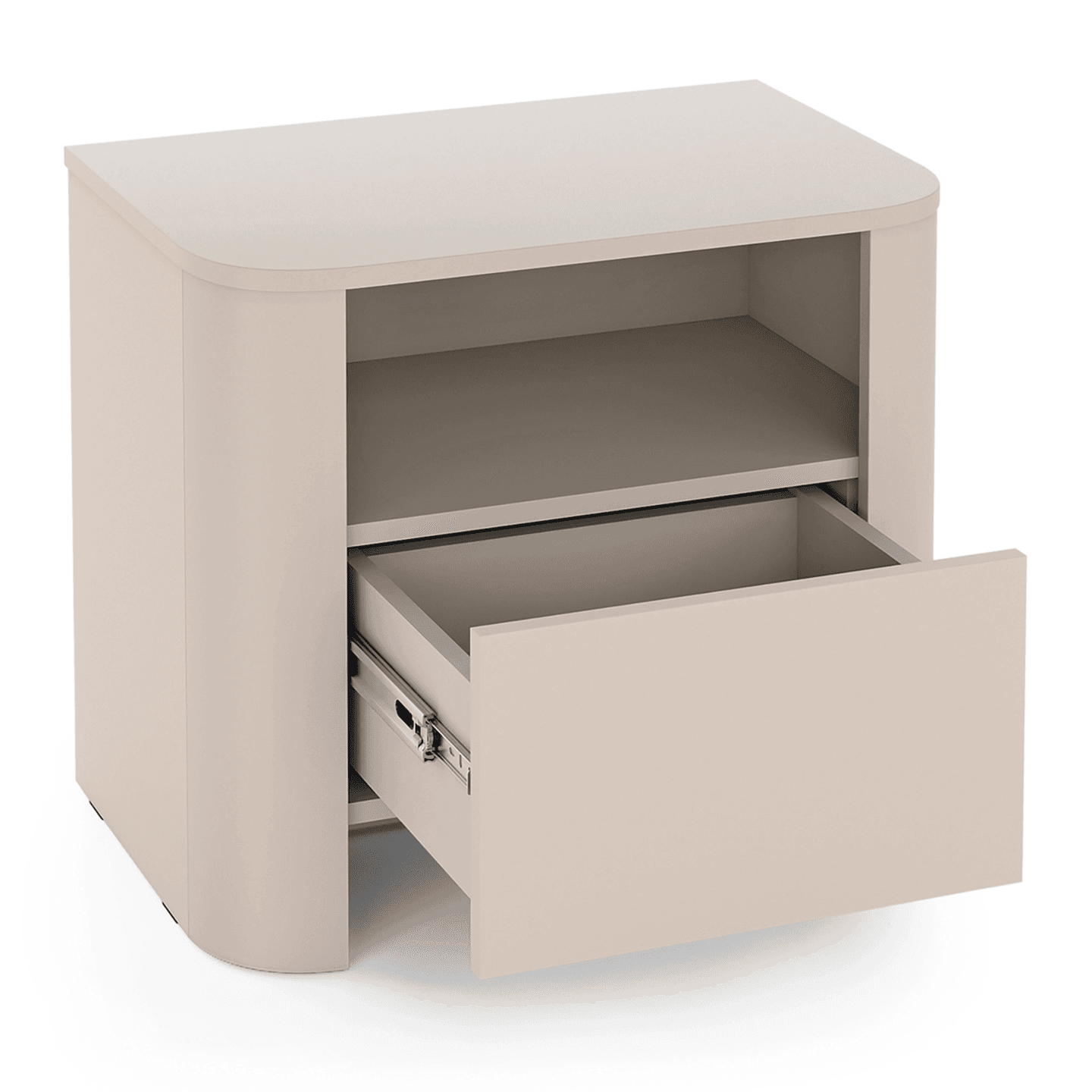 Stolik nocny Noya 58 cm kaszmir