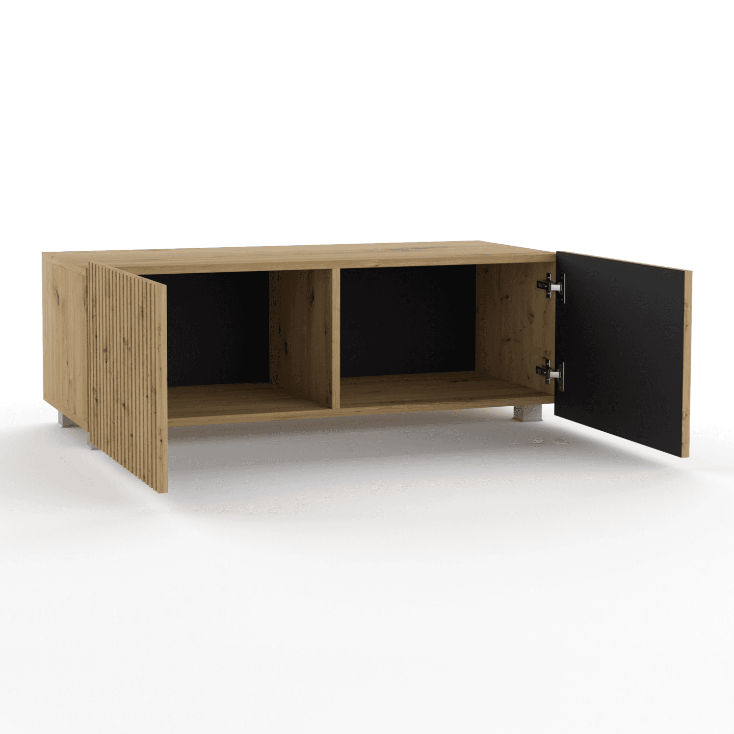 Szafka RTV Lio 100 cm Dąb Artisan - zdjęcie 2