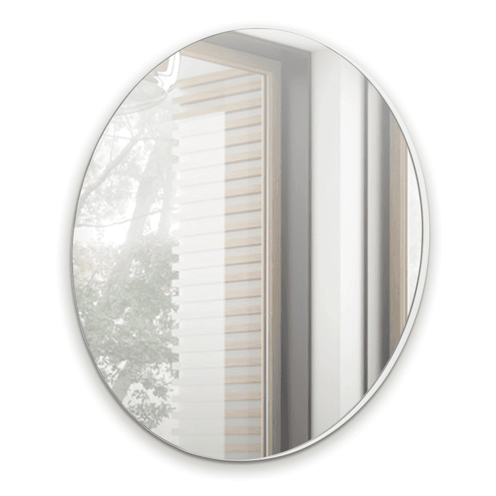 Lustro wiszące Lia 70 cm Białe