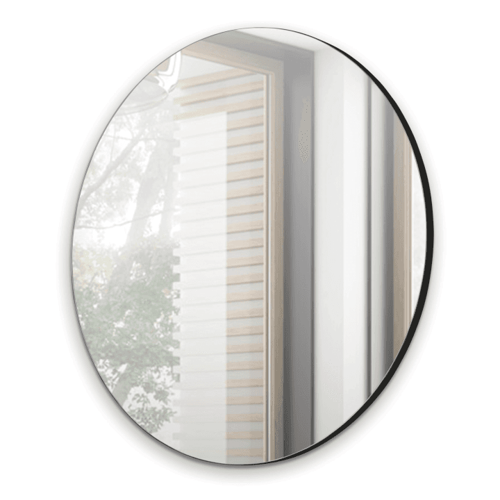 Lustro wiszące Lia 70 cm Czarne