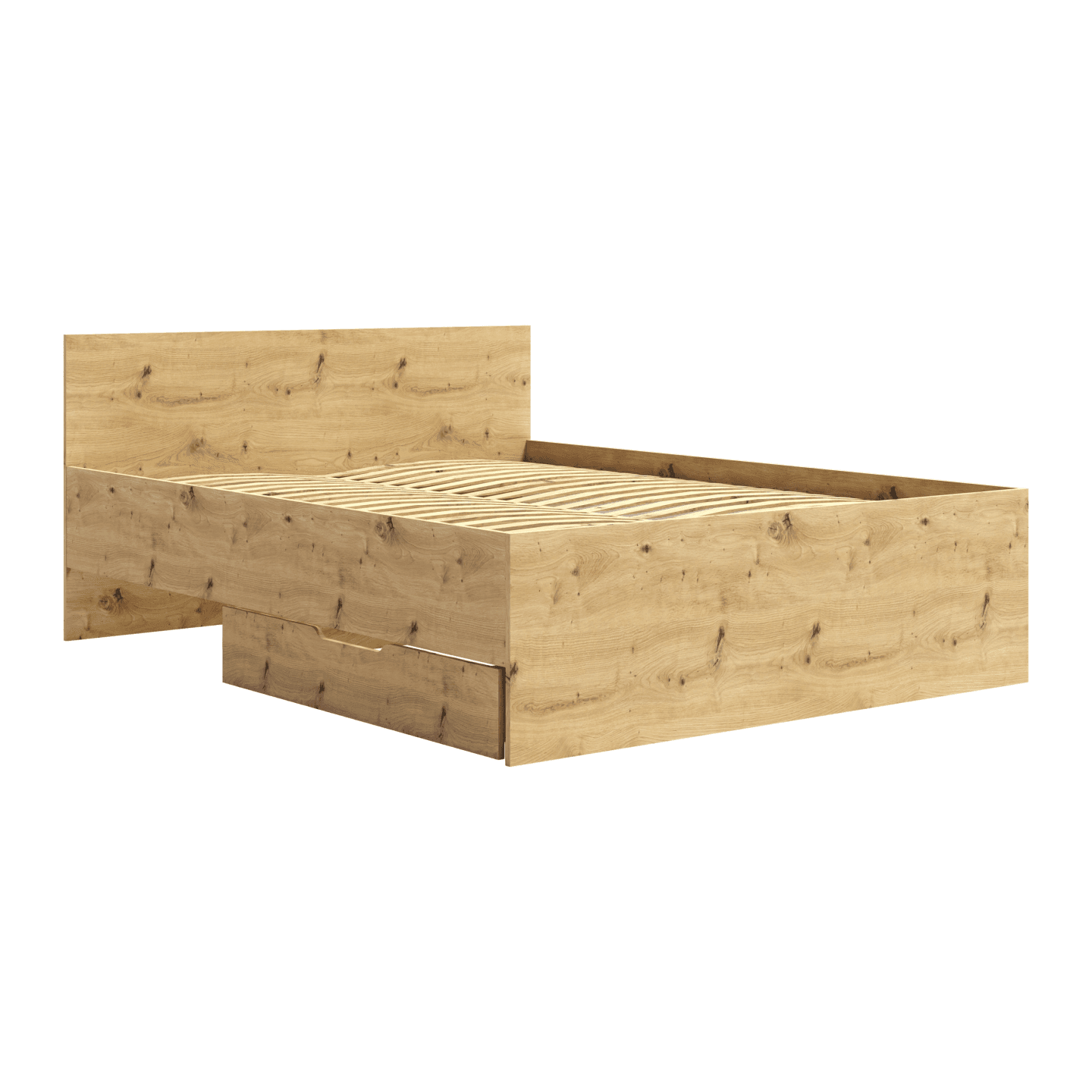 Łóżko Ones 160x200 cm Dąb Artisan