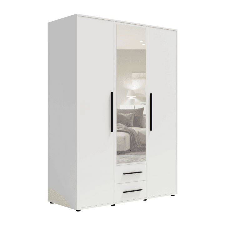 Szafa 3D Ones 150 cm Biała