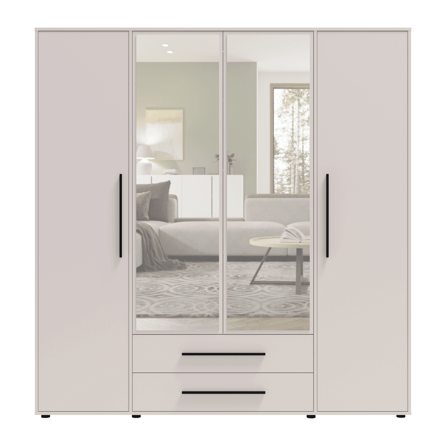 Szafa 4D Ones 200 cm Kaszmir