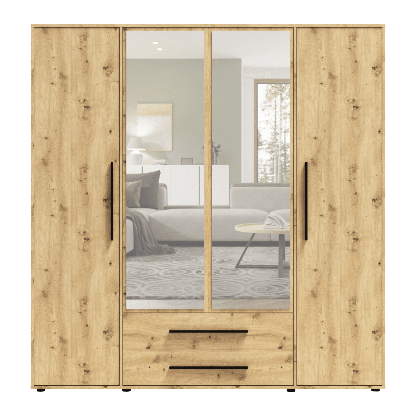 Szafa 4D Ones 200 cm Dąb Artisan