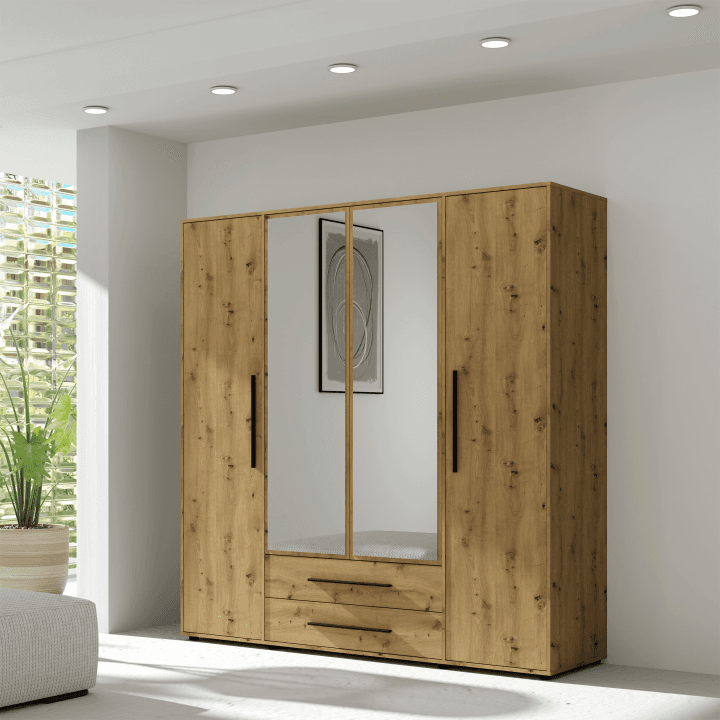 Szafa 4D Ones 200 cm Dąb Artisan - zdjęcie 2