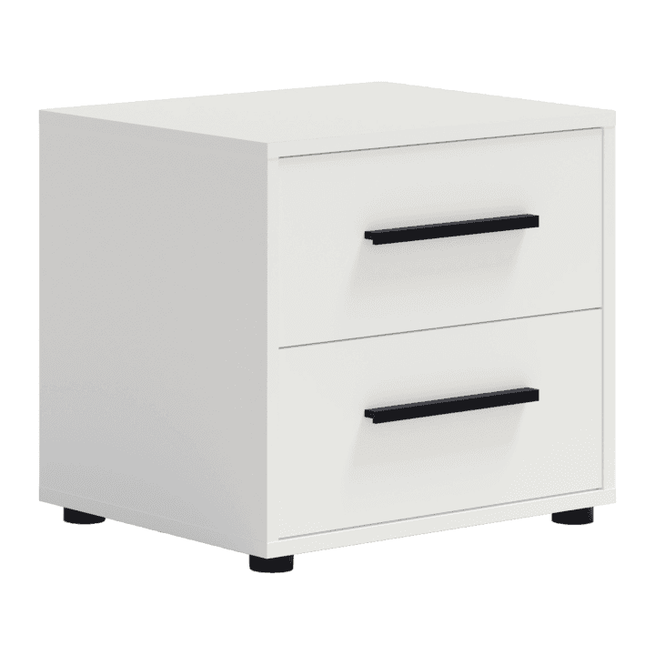 Stolik nocny Ones 52 cm Biały