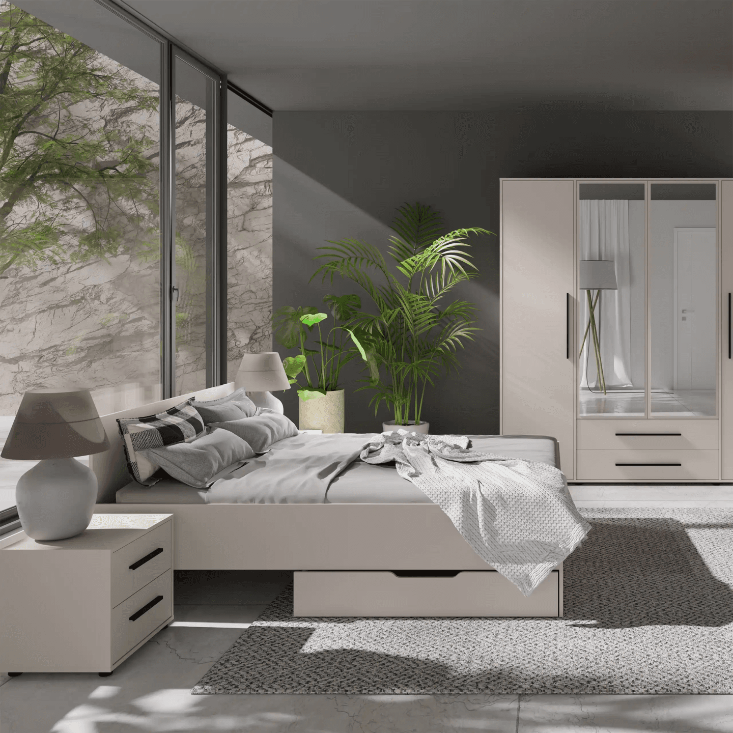 Stolik nocny Ones 52 cm Kaszmir