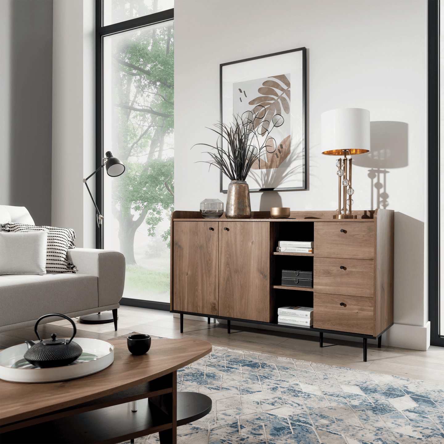 Komoda Rino 150 cm Brandy Castello - zdjęcie 2