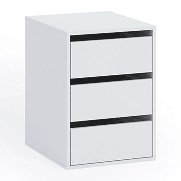 Kontener do szafy Neve 44 cm Biały