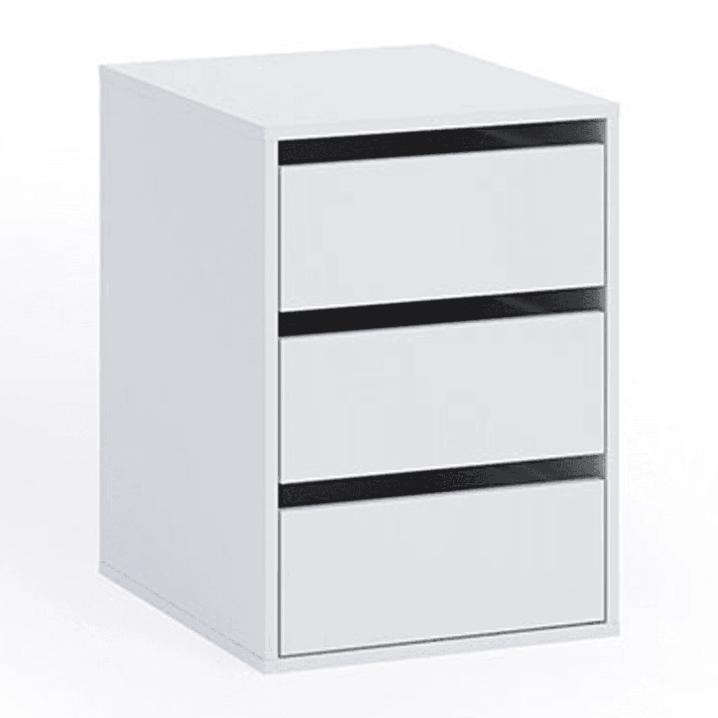 Kontener do szafy Neve 44 cm Biały