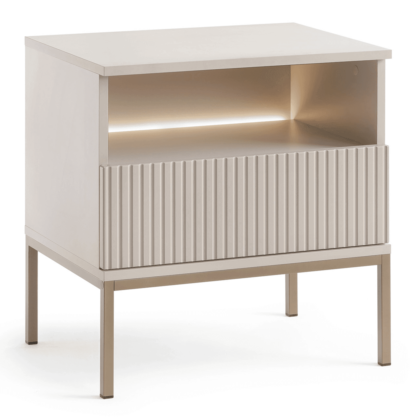 Stolik nocny Royal 54 cm kaszmir