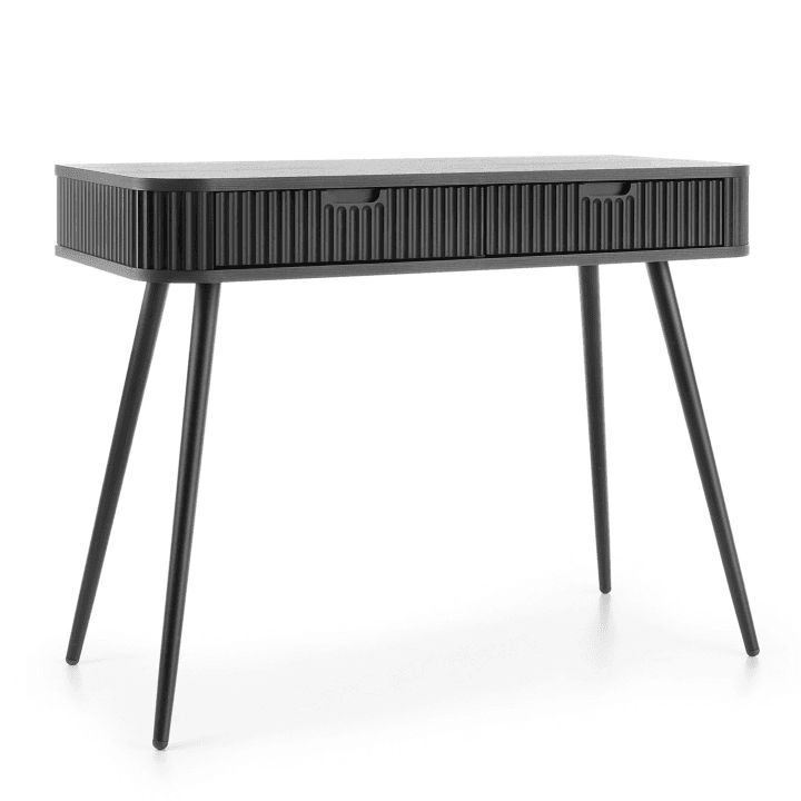 Toaletka Nole 103 cm czarna + czarne nogi